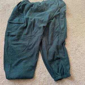 Aerie Dark Green Track Pants